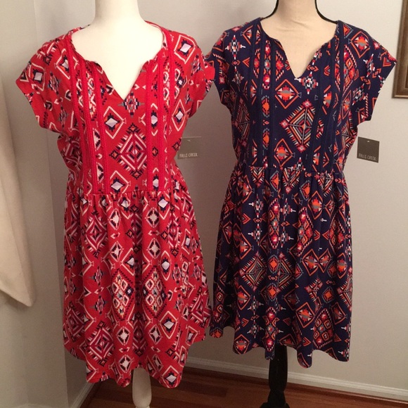 Falls Creek Dresses & Skirts - Bundle of 2 large NWT dresses